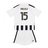 Dres Juventus Pierre Kalulu #15 Domáci pre deti 2026-27 Krátky Rukáv (+ trenírky)